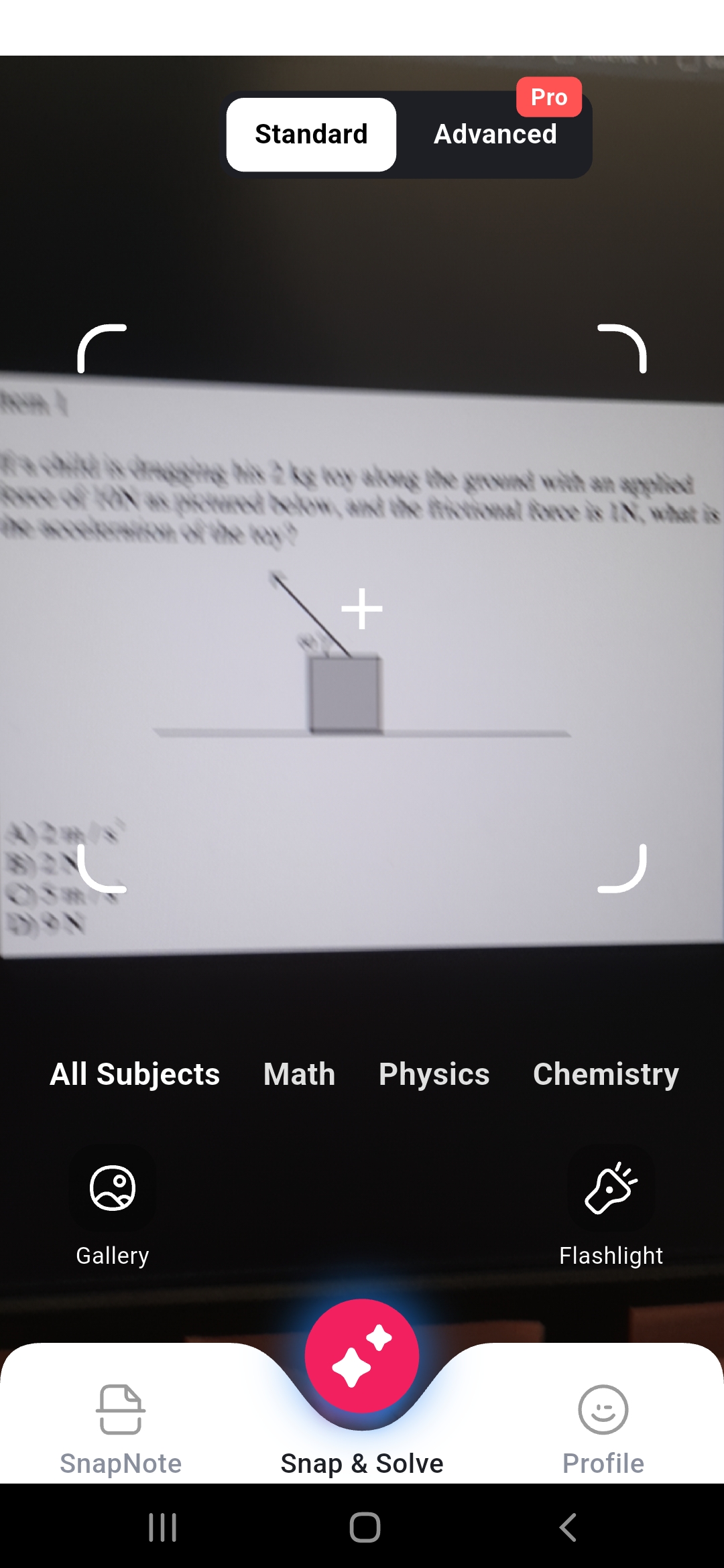 Fitur All Subjects SnapAI